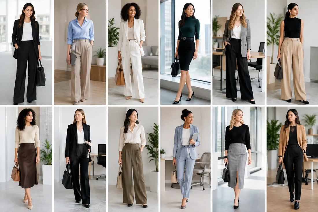 12 Office Outfit Examples That Look Polished