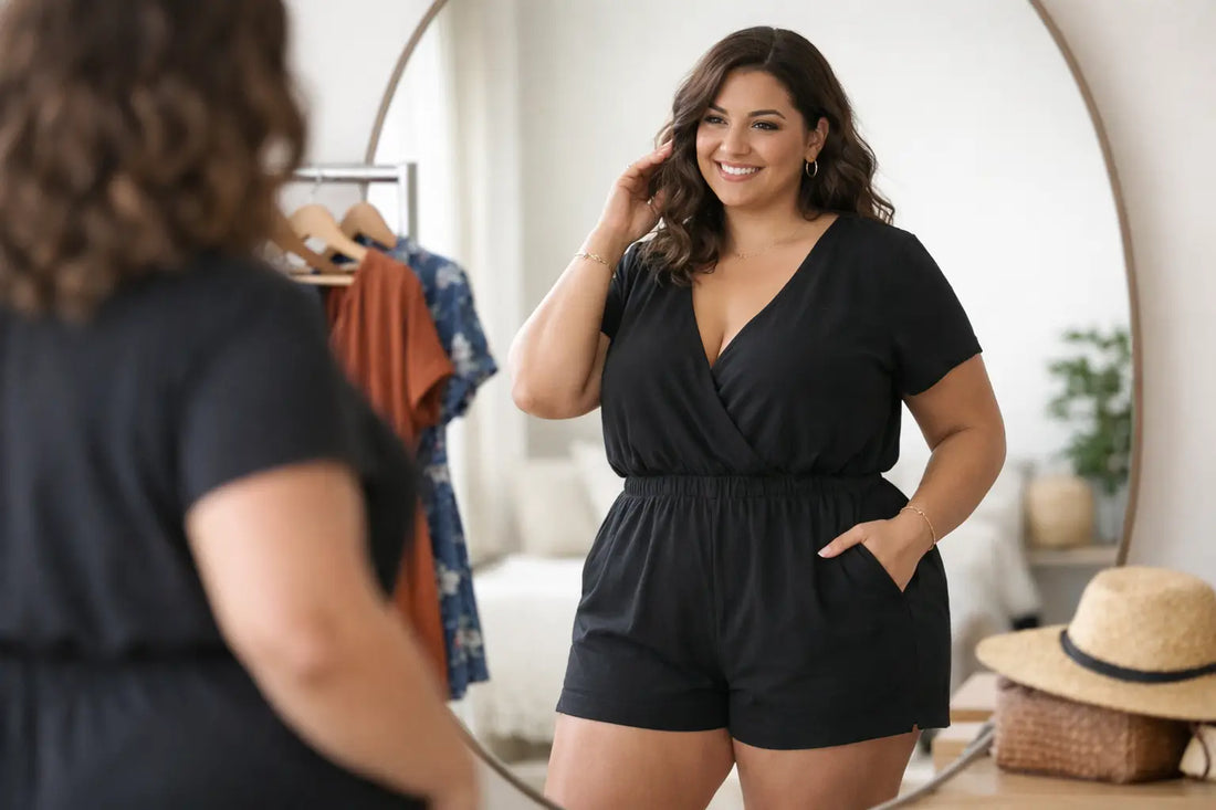 Plus Size Rompers That Make Getting Dressed Easy