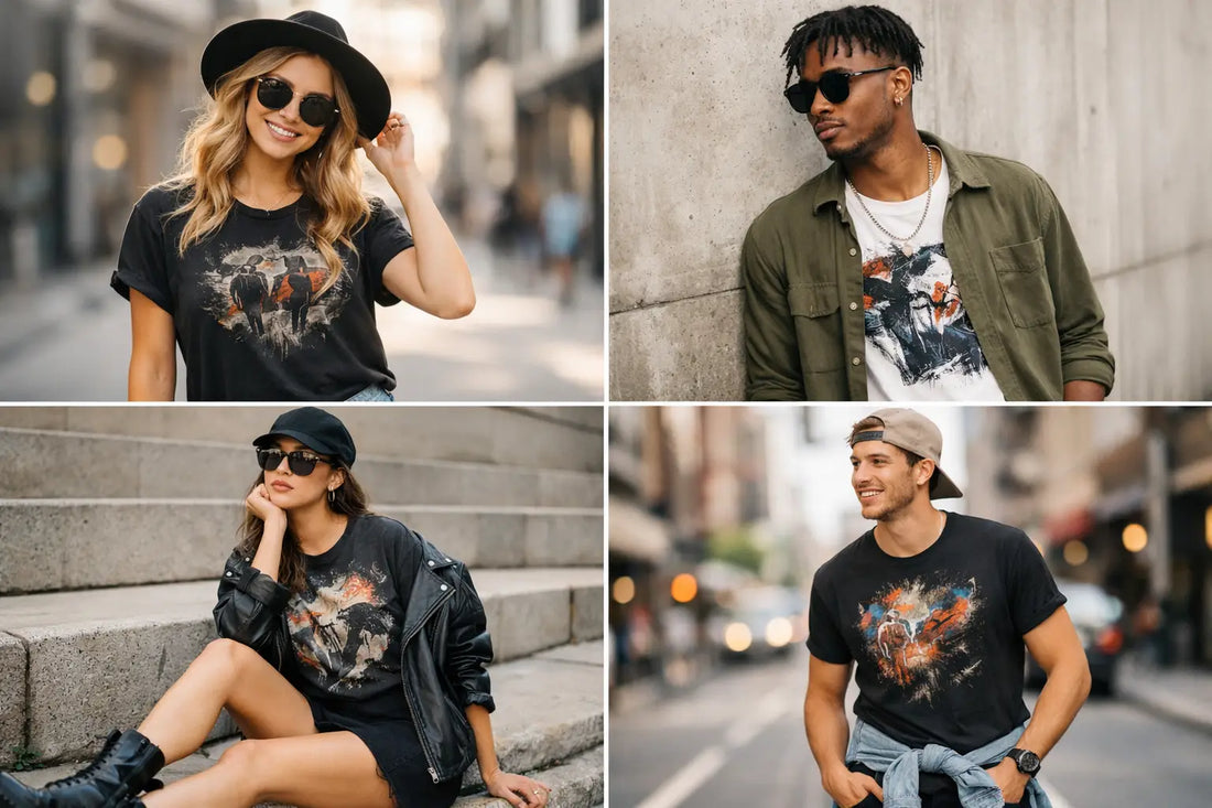 12 Graphic Tee Outfit Ideas That Get Noticed